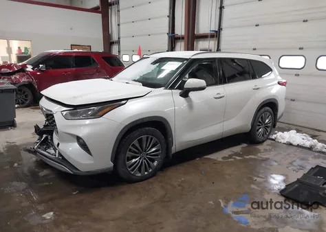 2020 Toyota Highlander Platinum from USA, damaged, VIN 5TDFZRBH3LS045720
